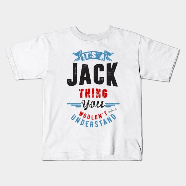 Is Your Name, Jack ? This shirt is for you! Kids T-Shirt by C_ceconello